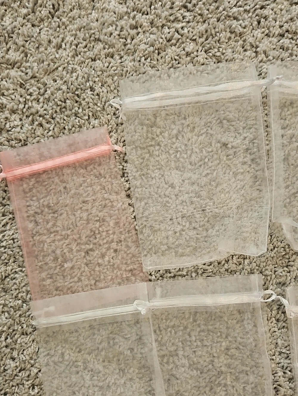 Clear Reusable Zip Pouch Set - Transparent Storage Bags For Jewelry